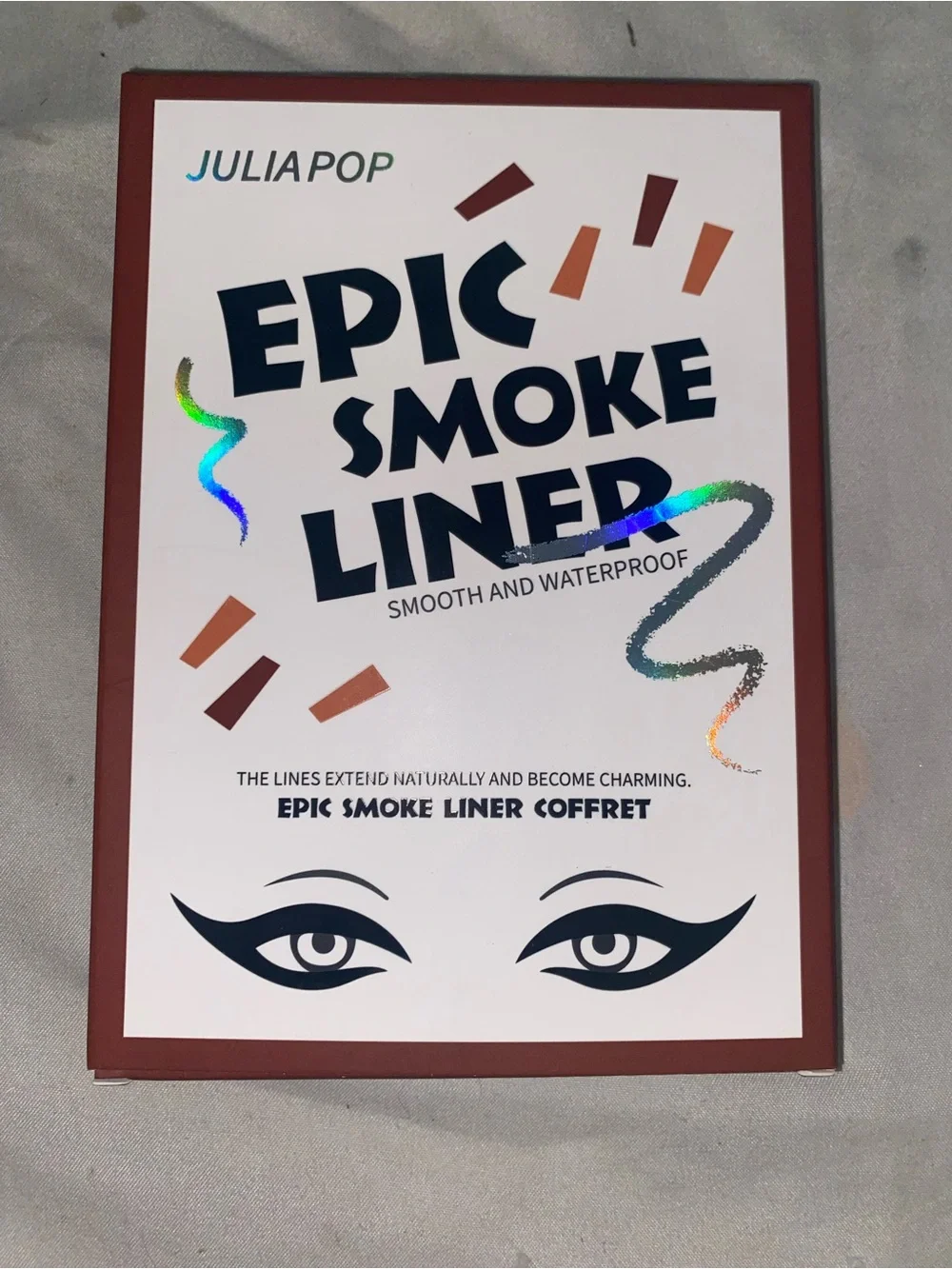 Julia Pop Epic Smoke Liner — Brown Shade